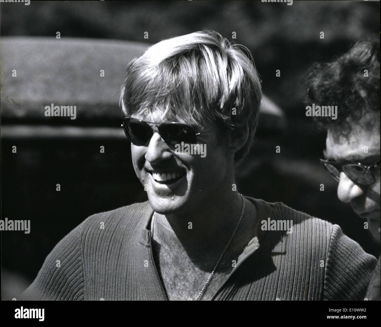 Jul 07, 1974 - Robert Redford Foto de stock