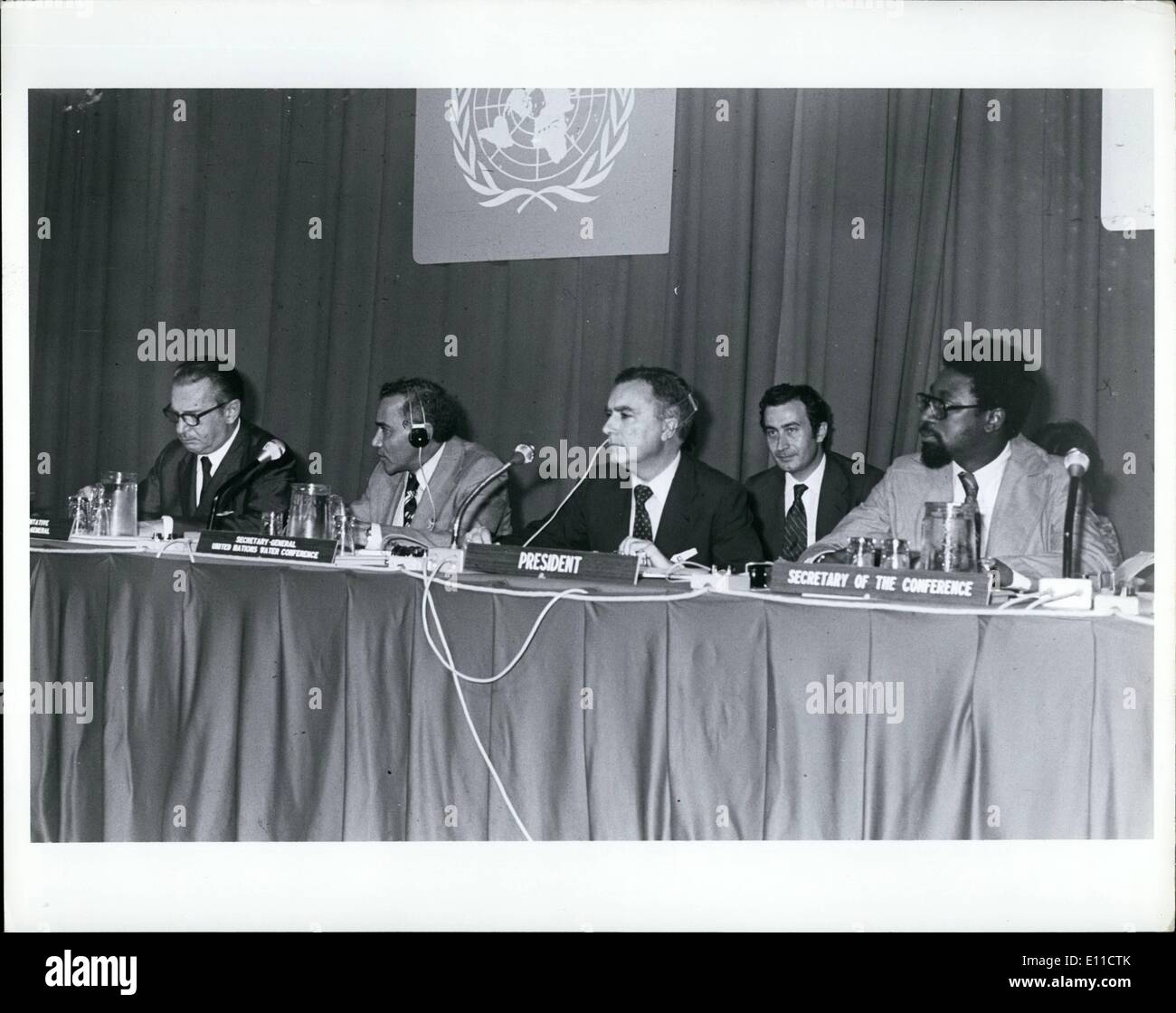 Marzo 03, 1977 Programa de las Naciones Unidas para la Conferencia sobre el agua se abre en Marzo 03, 1977 Programa de las Naciones Unidas para la Conferencia sobre el agua se abre en