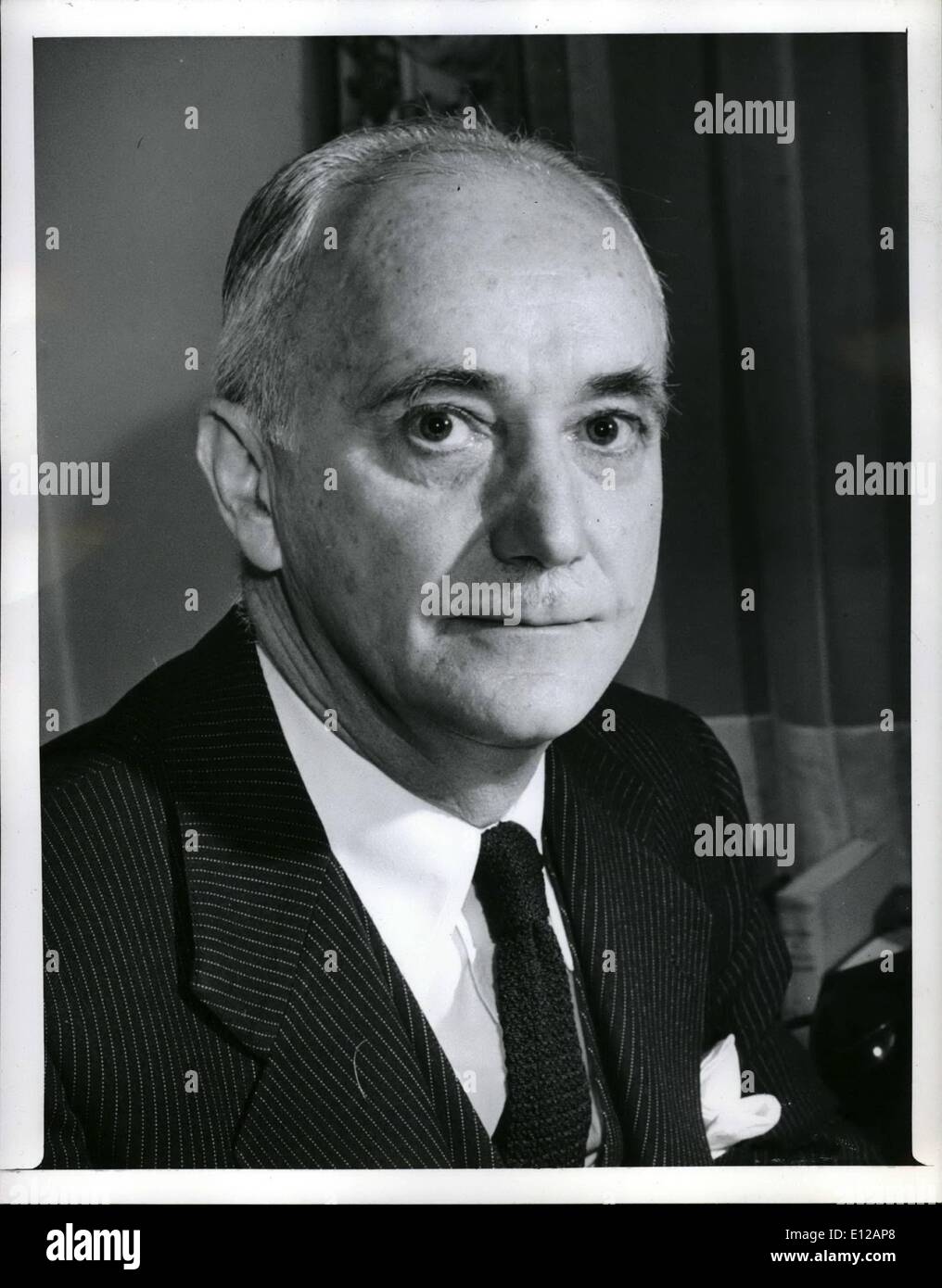 Diciembre 09, 2011 - Richard N. Pierson, M.D. Fundador y primer presidente de la Liga del British Council y el Presidente de la Federación de Paternidad Planificada de América. Foto de stock