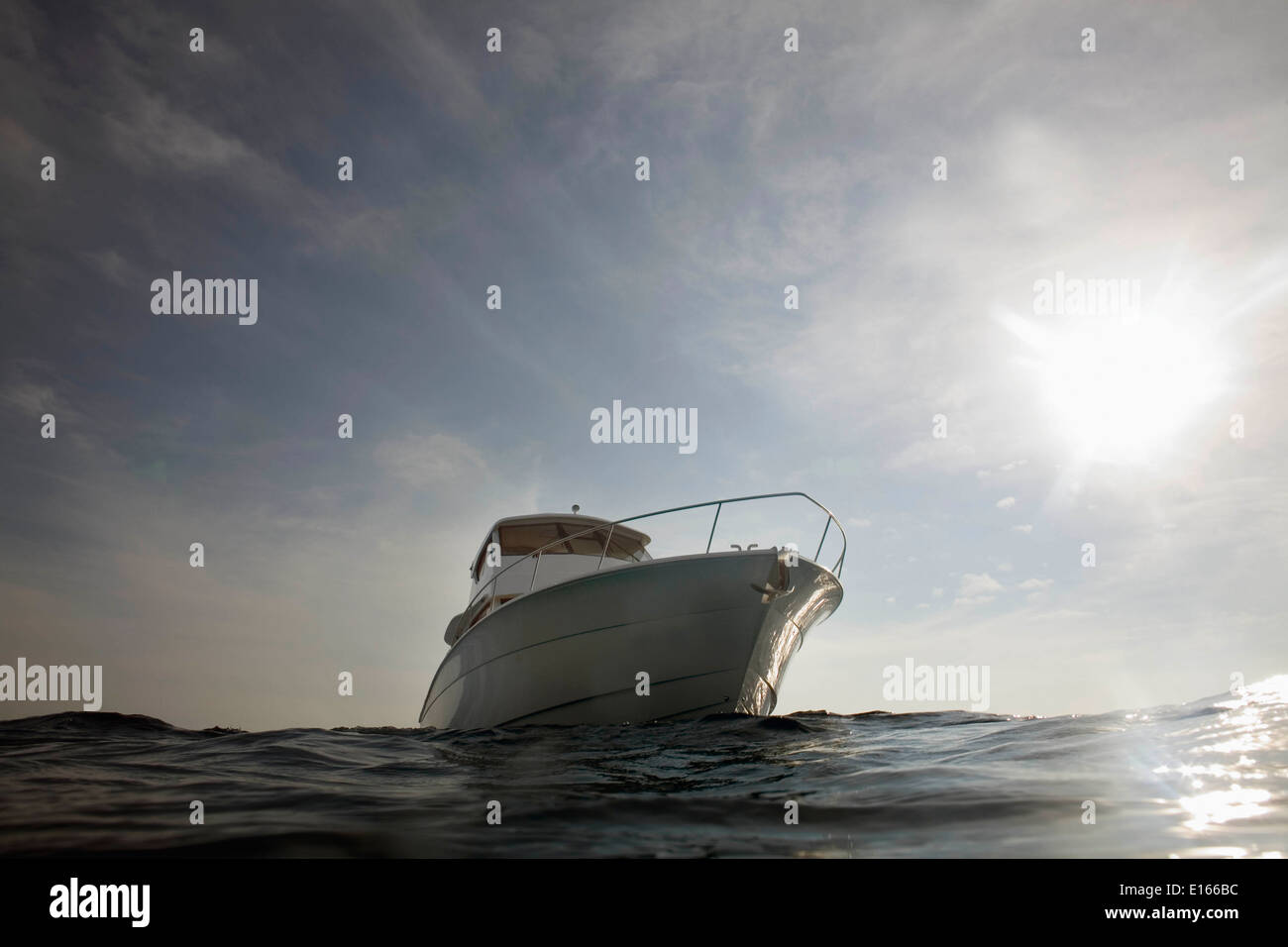 Yate de 48 pies sport cruiser Foto de stock