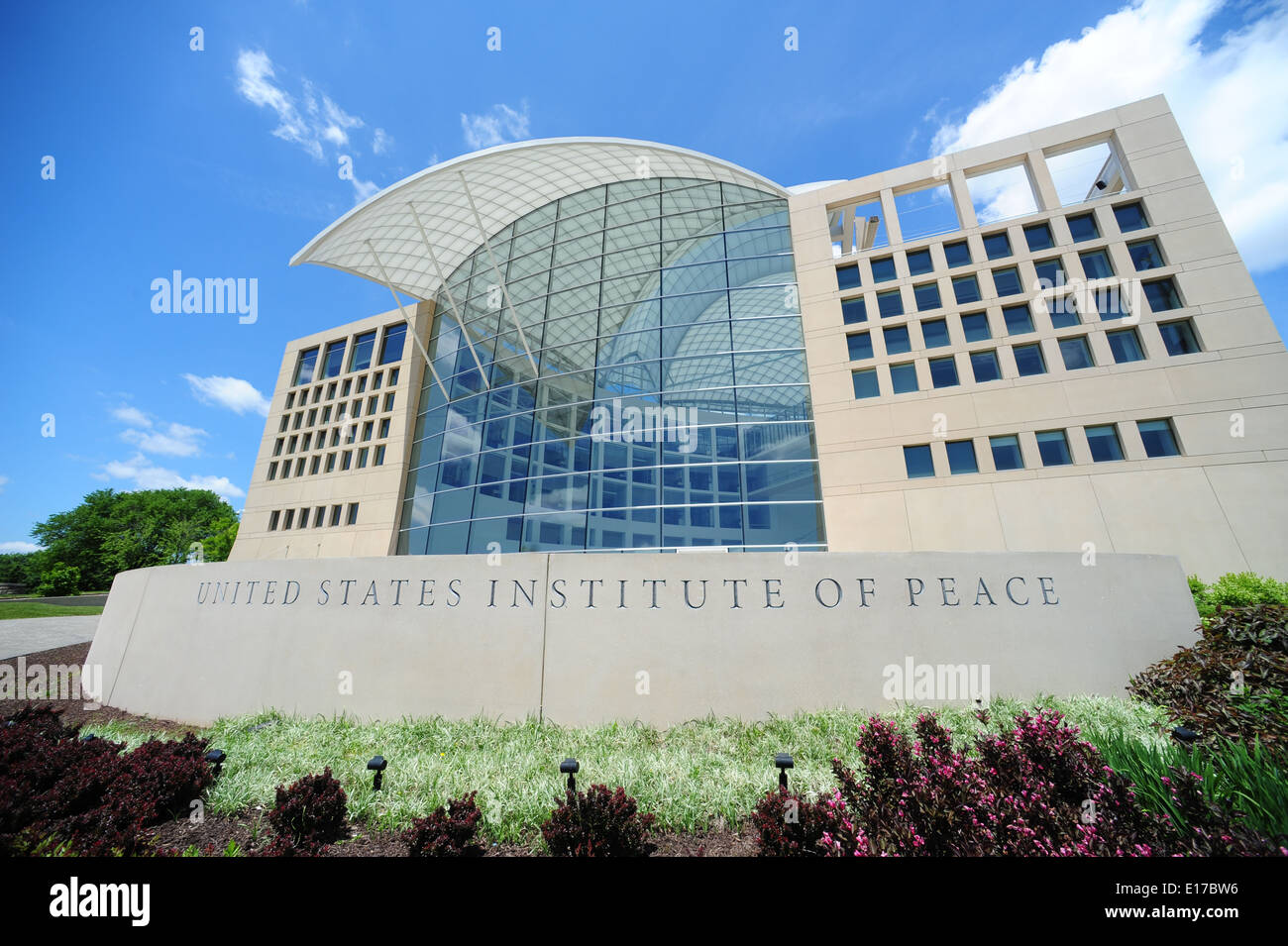 Ee.Uu. Washington DC Instituto para la paz de los Estados Unidos USIP exterior edificio sede exterior Foto de stock