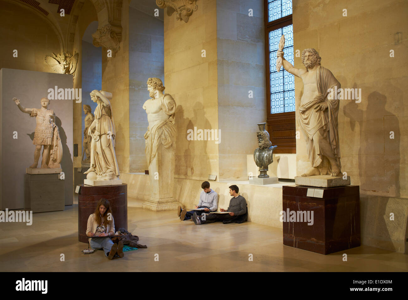 Francia, París, Museo del Louvre Foto de stock