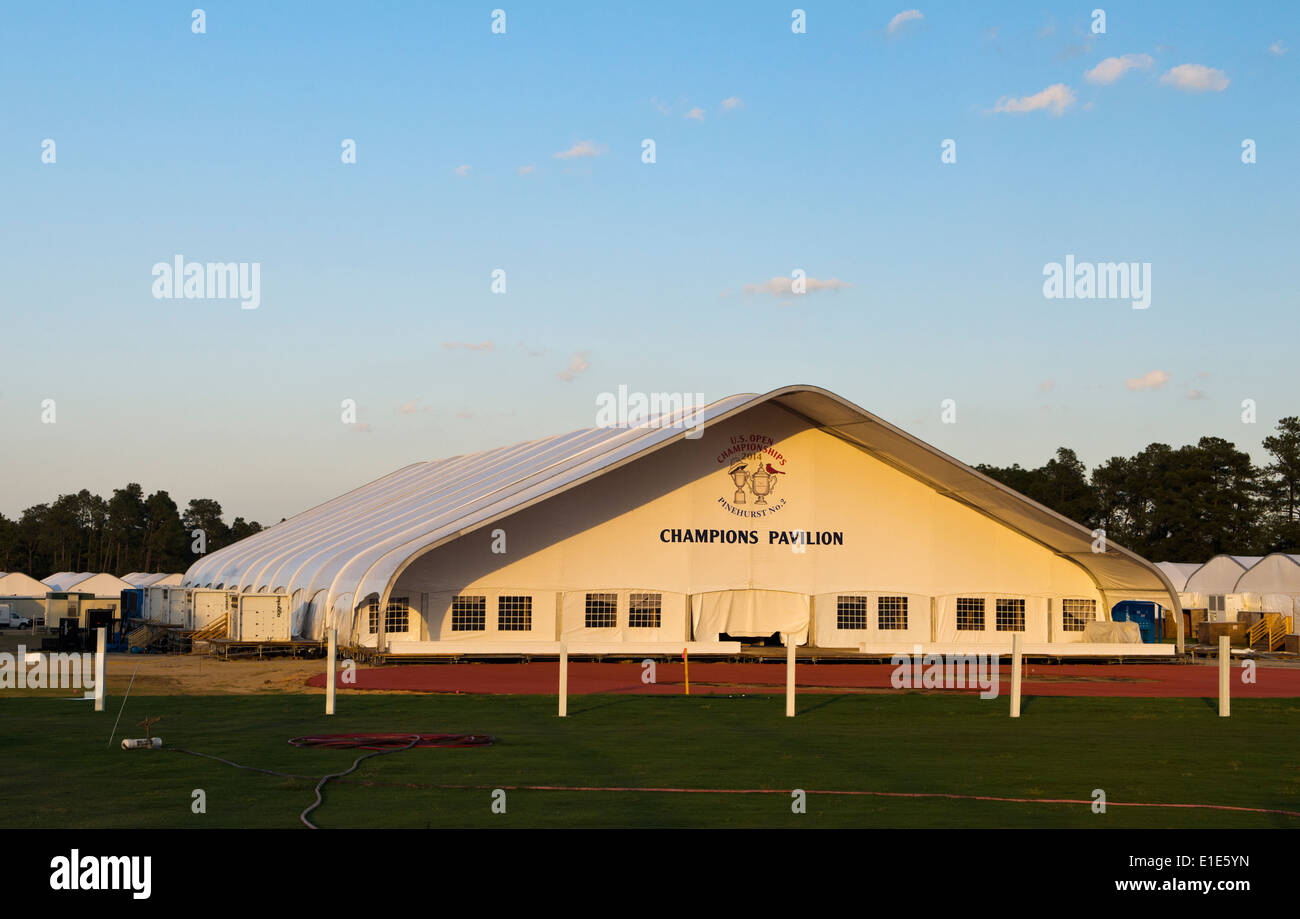 Pinehurst Golf Resort acogerá la espalda US Open Championships, en junio de 2014. Foto de stock