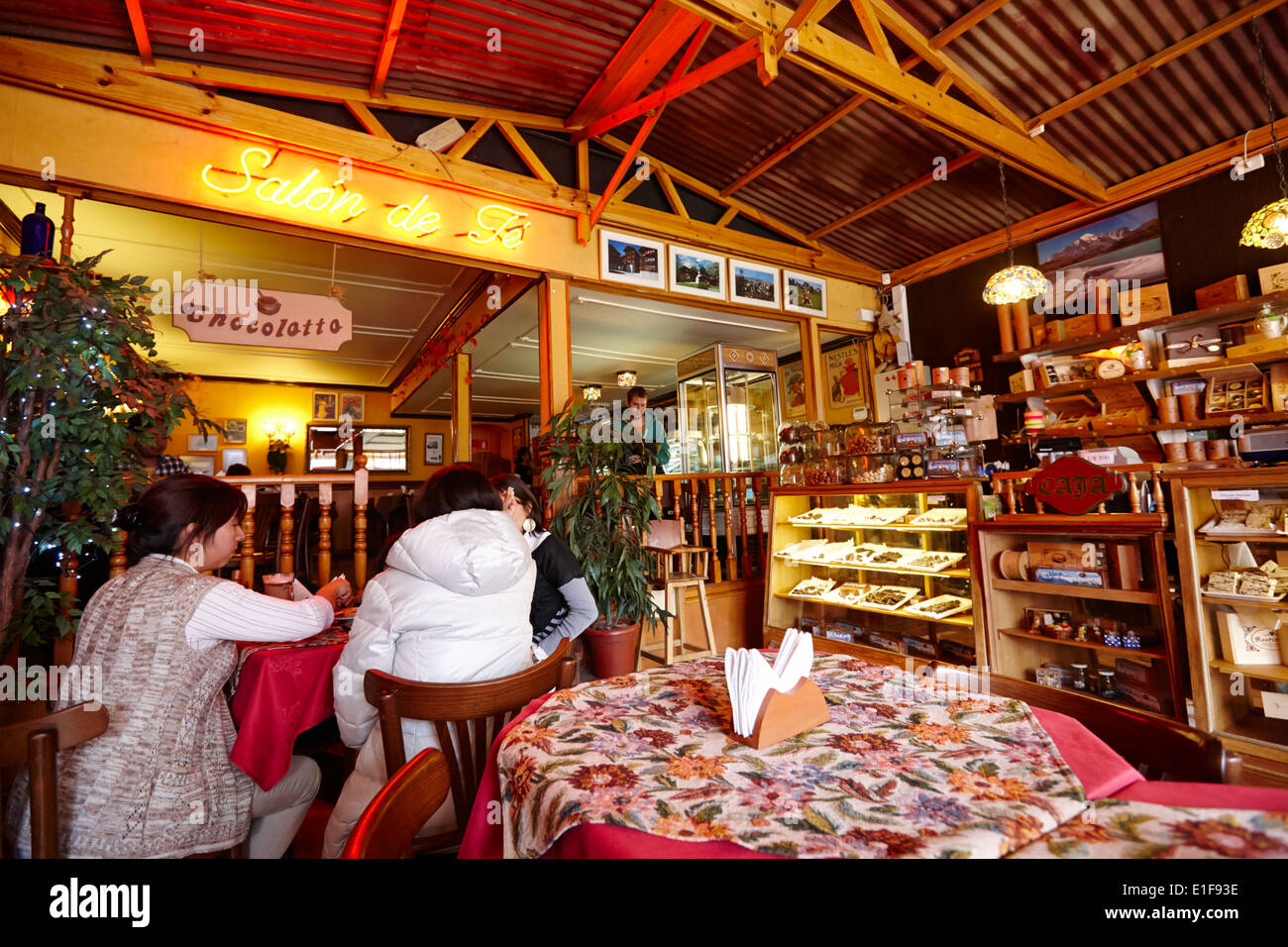 La tienda de café y chocolate chocolatta cafe Punta Arenas Chile Fotografía  de stock - Alamy