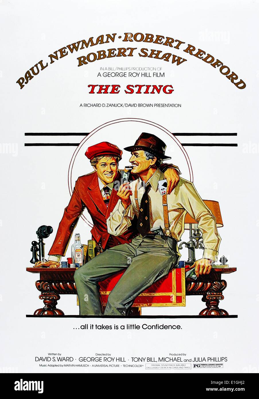 La picadura de un 1973 American caper película protagonizada por Paul