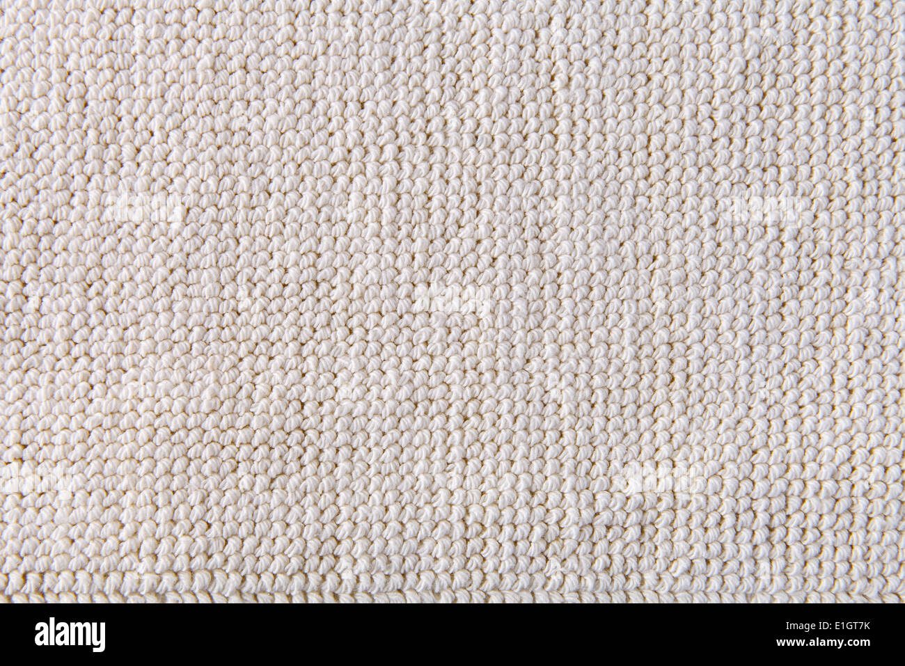 Closeup detalle de alfombra beige textura del fondo Foto de stock