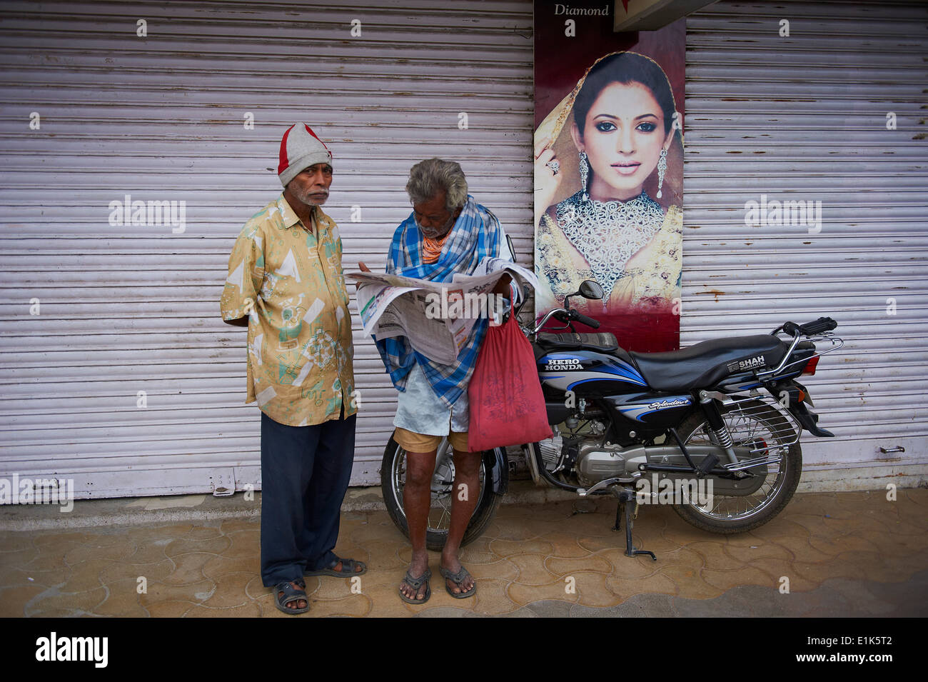 La India, Karnataka, Mysore, mercado Devaraja Foto de stock