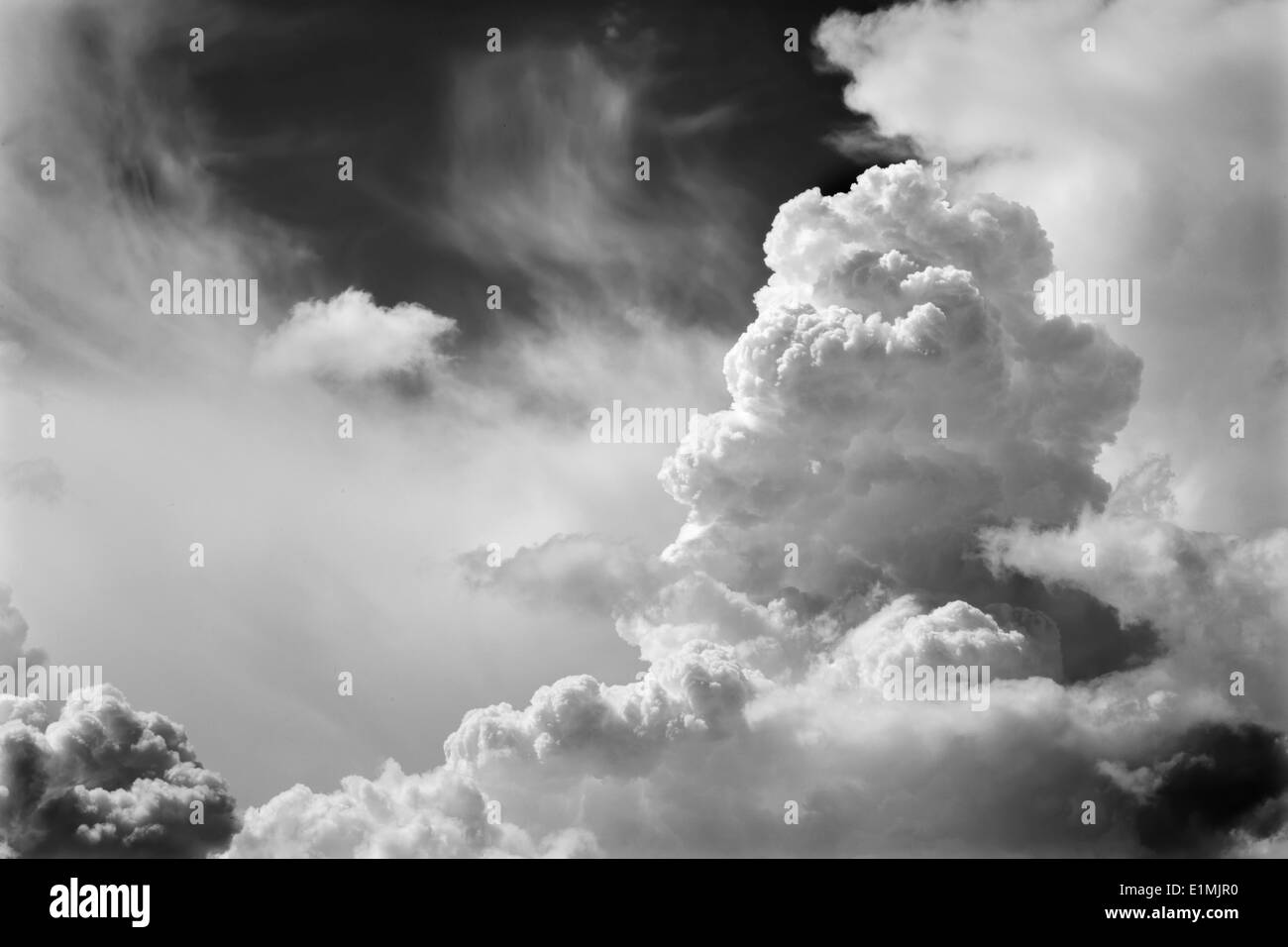 Cloudscape para la tormenta Foto de stock