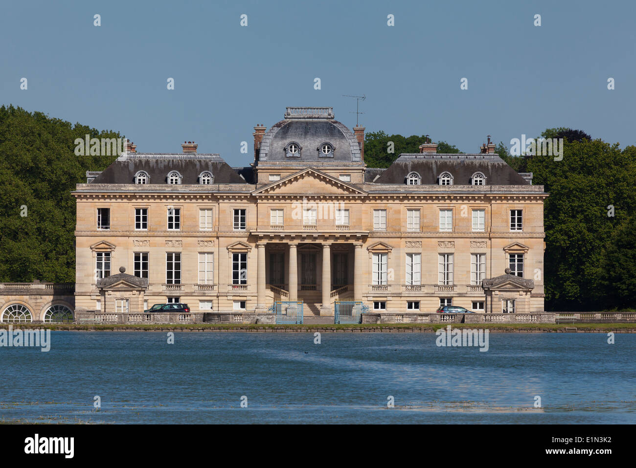 Chateau du Marais, Essonne, Ile-de-France, Francia Foto de stock