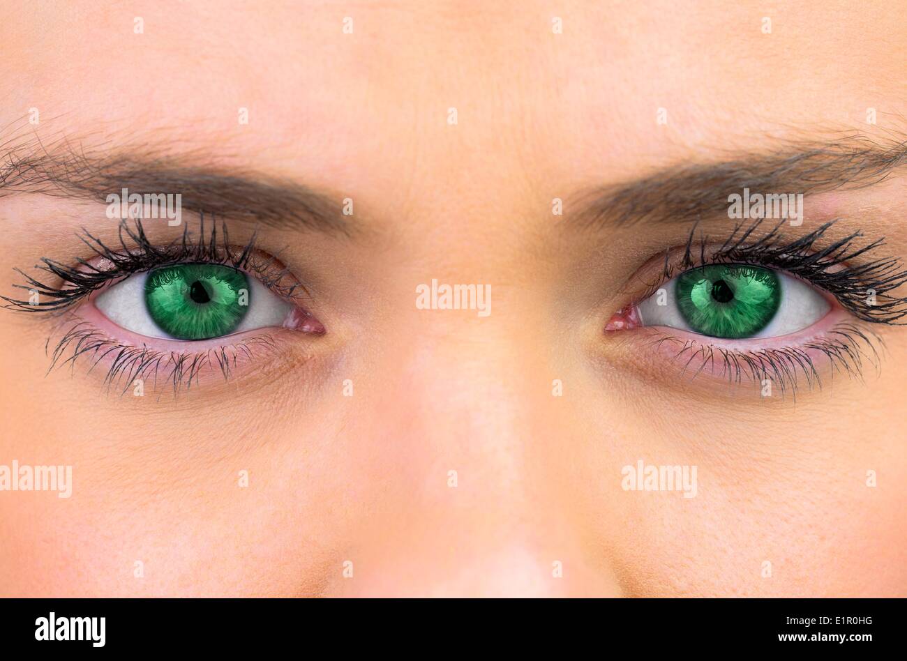 Monstruo de ojos verdes fotografías e imágenes de alta resolución - Alamy