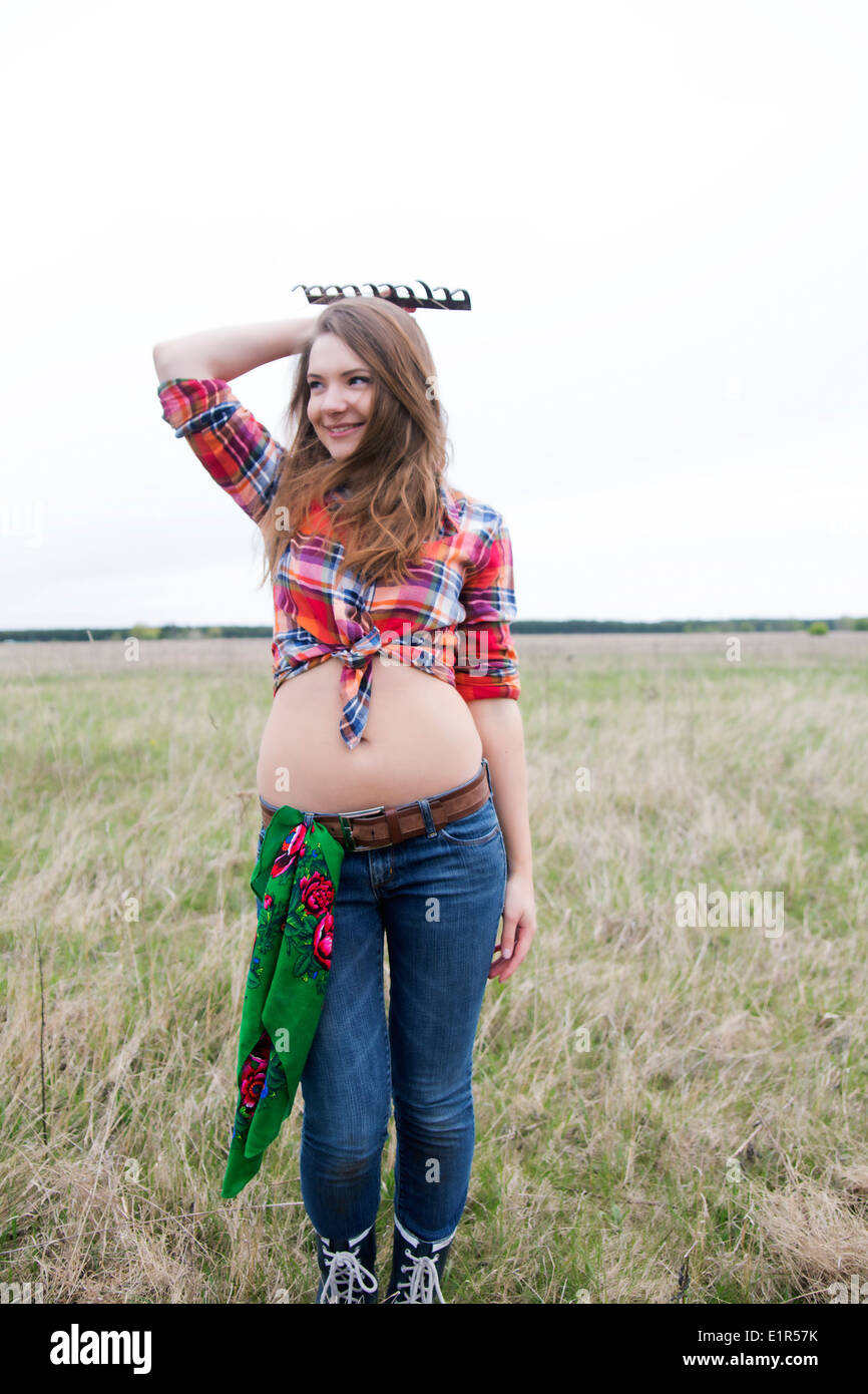 Escena De La Granja Modelo Fotos E Imagenes De Stock Alamy