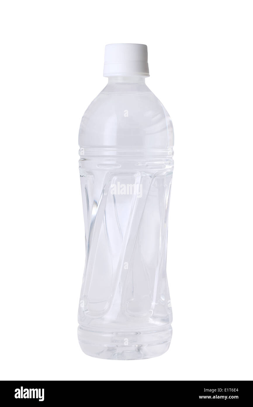 Botella Pequeña De Agua Mineral En Plástico Aislada En Blanco Imagen de  archivo - Imagen de agua, sano: 188970473