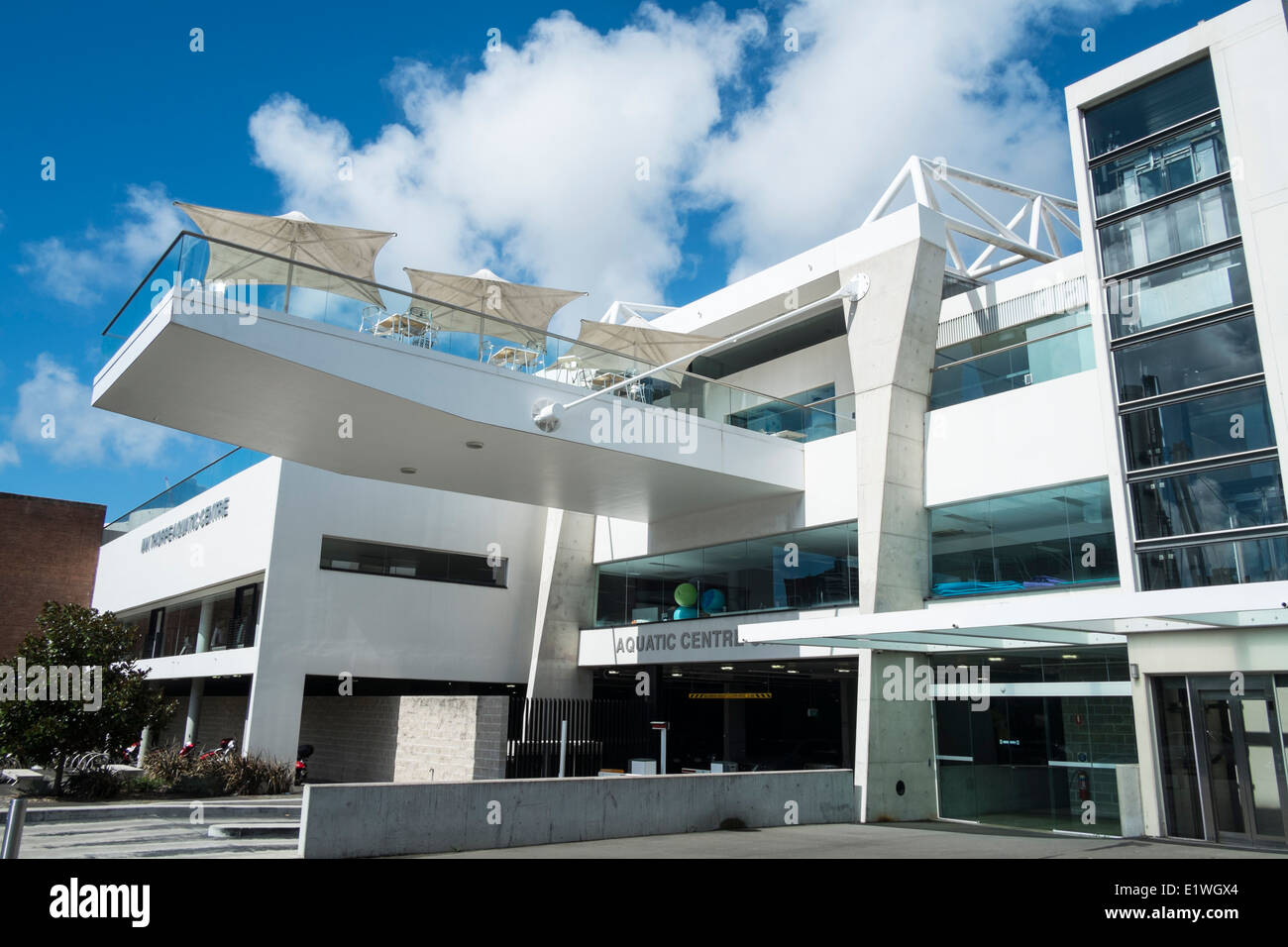 Ian Thorpe Aquatic Centre con piscina en Sydney, Australia Foto de stock