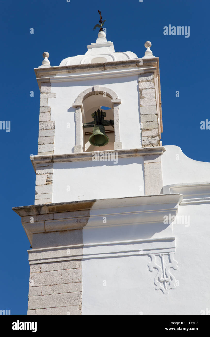 Iglesia de Santa Maria, el Algarve Portugal. Foto de stock