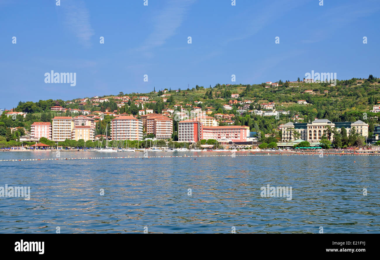 Balneario De Portoroz En Eslovenia Fotografia De Stock Alamy