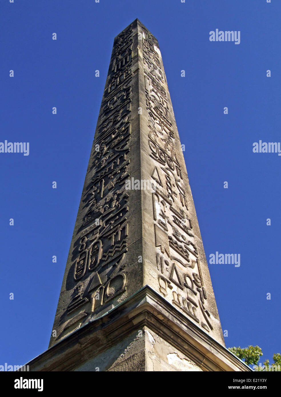 Obelisco Alemania Potsdam Foto de stock