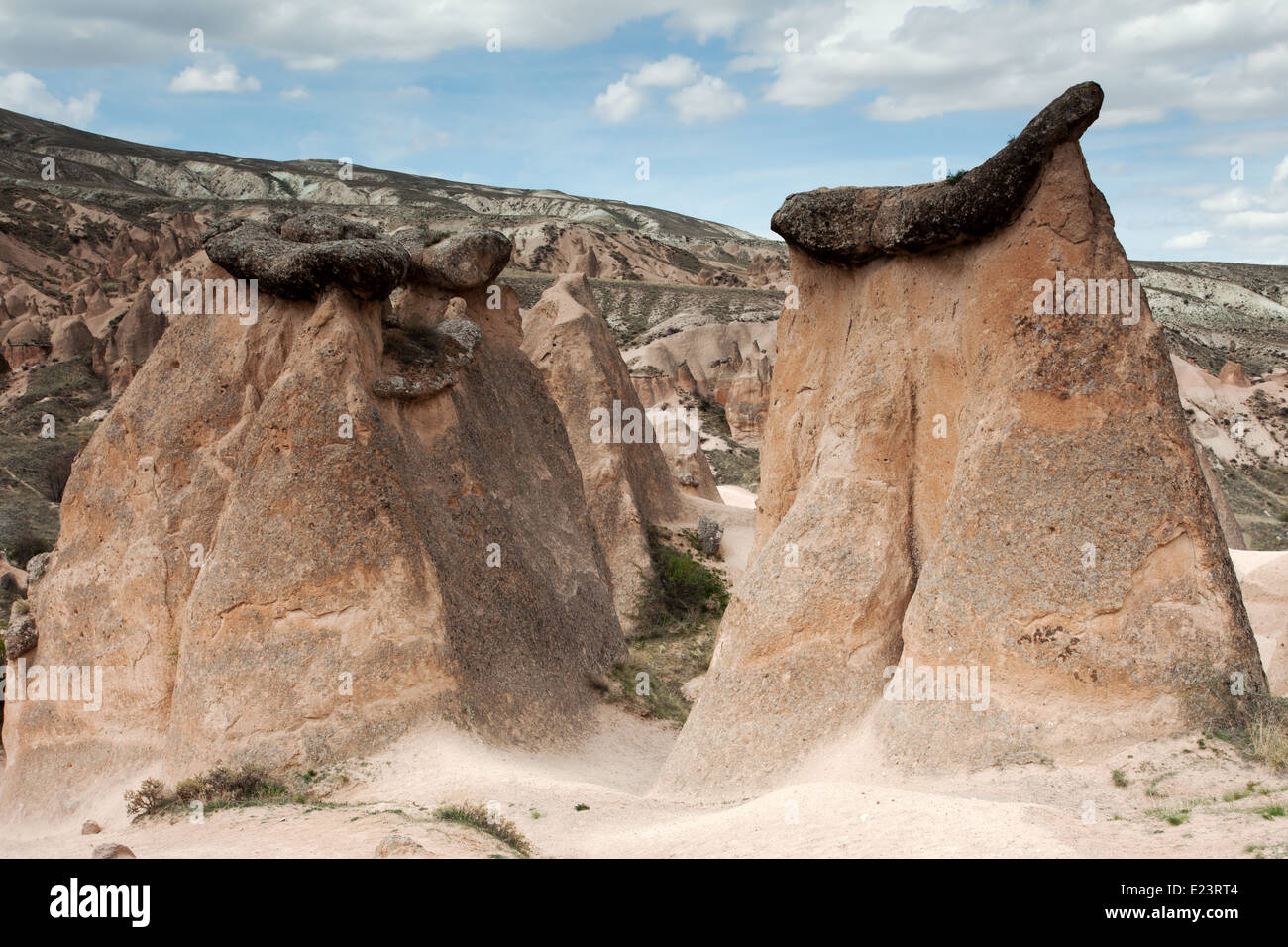 Capadocia: Rocks Foto de stock