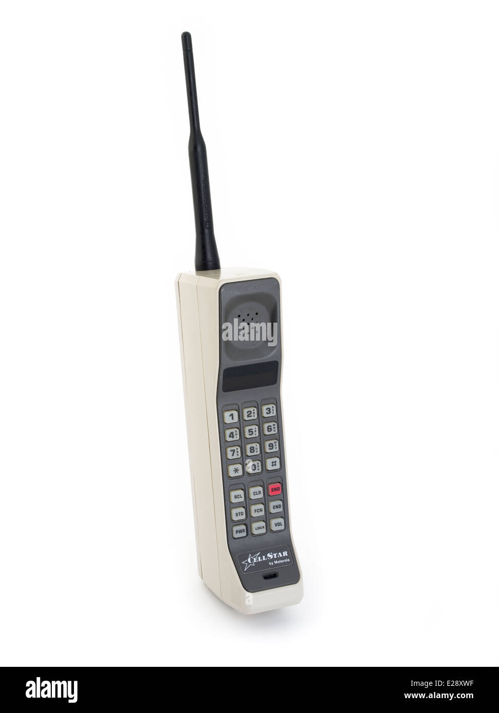Vintage 8000M de Motorola teléfono móvil ladrillo 1993 Foto de stock
