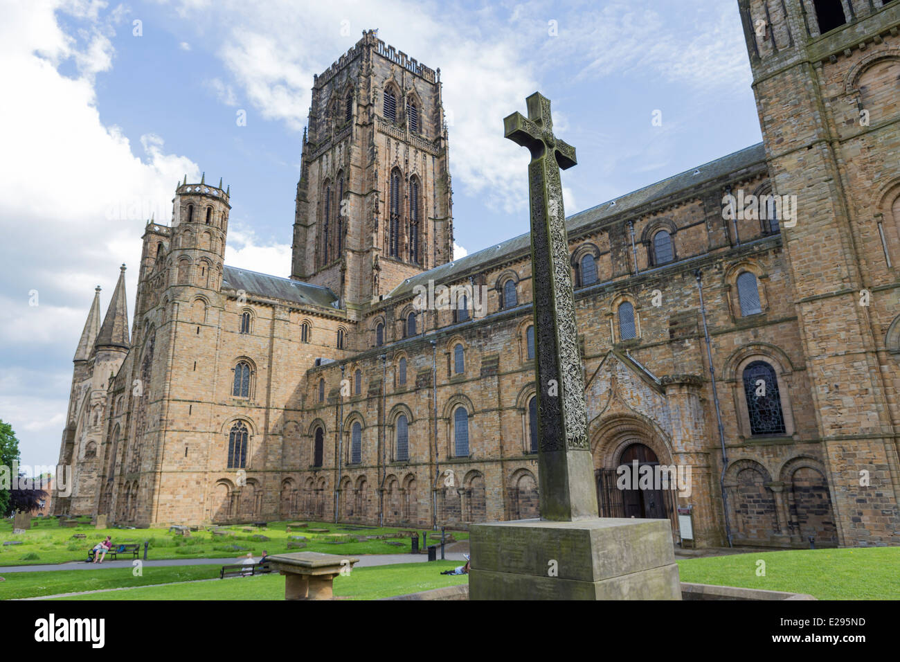 La catedral de Durham Foto de stock