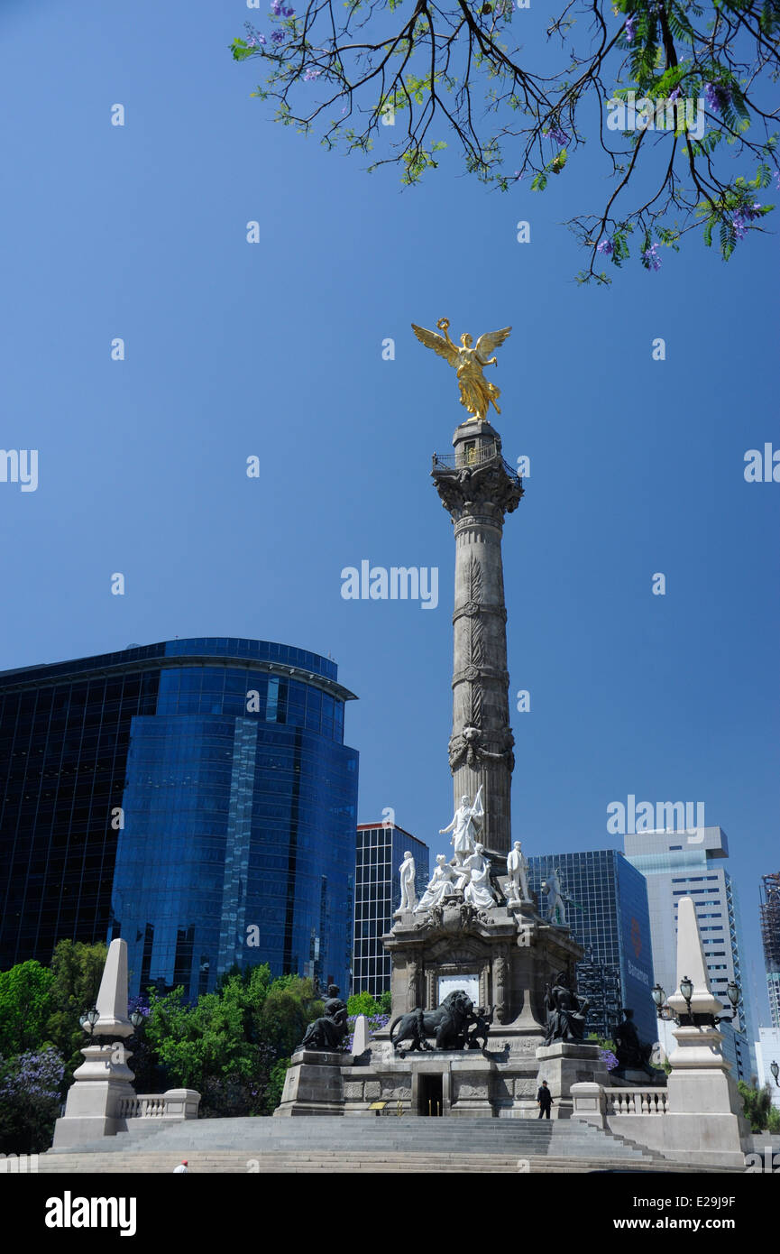 El ángel De La Independencia En Ciudad De México Imagen editorial - Imagen  de america, federal: 126494170
