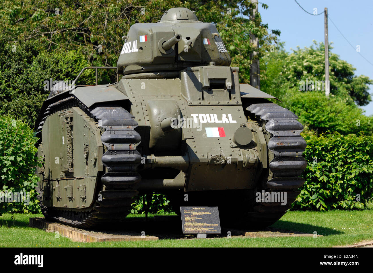 Francia Ardenas Stonne Batalla De Piedra Memorial Tanque