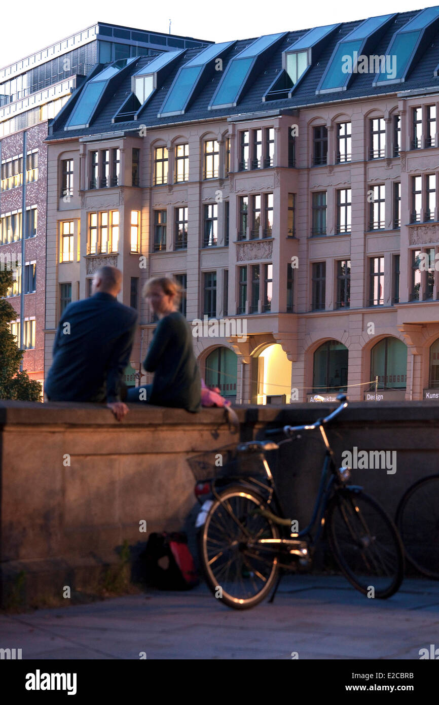 Alemania, Berlín, la vida de la calle Foto de stock