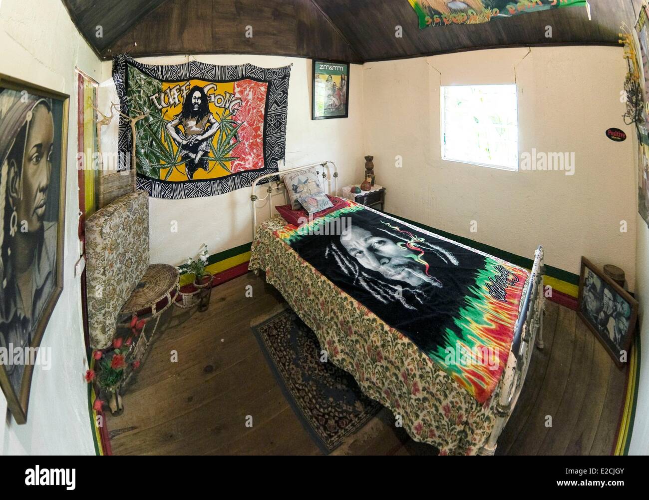 Jamaica, West Indies, parroquia de St Ann, Nine Mile, el pueblo donde