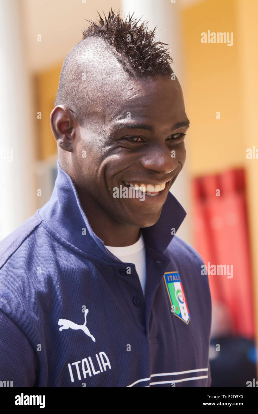 Mario Balotelli,Italia,fútbol, Foto de stock