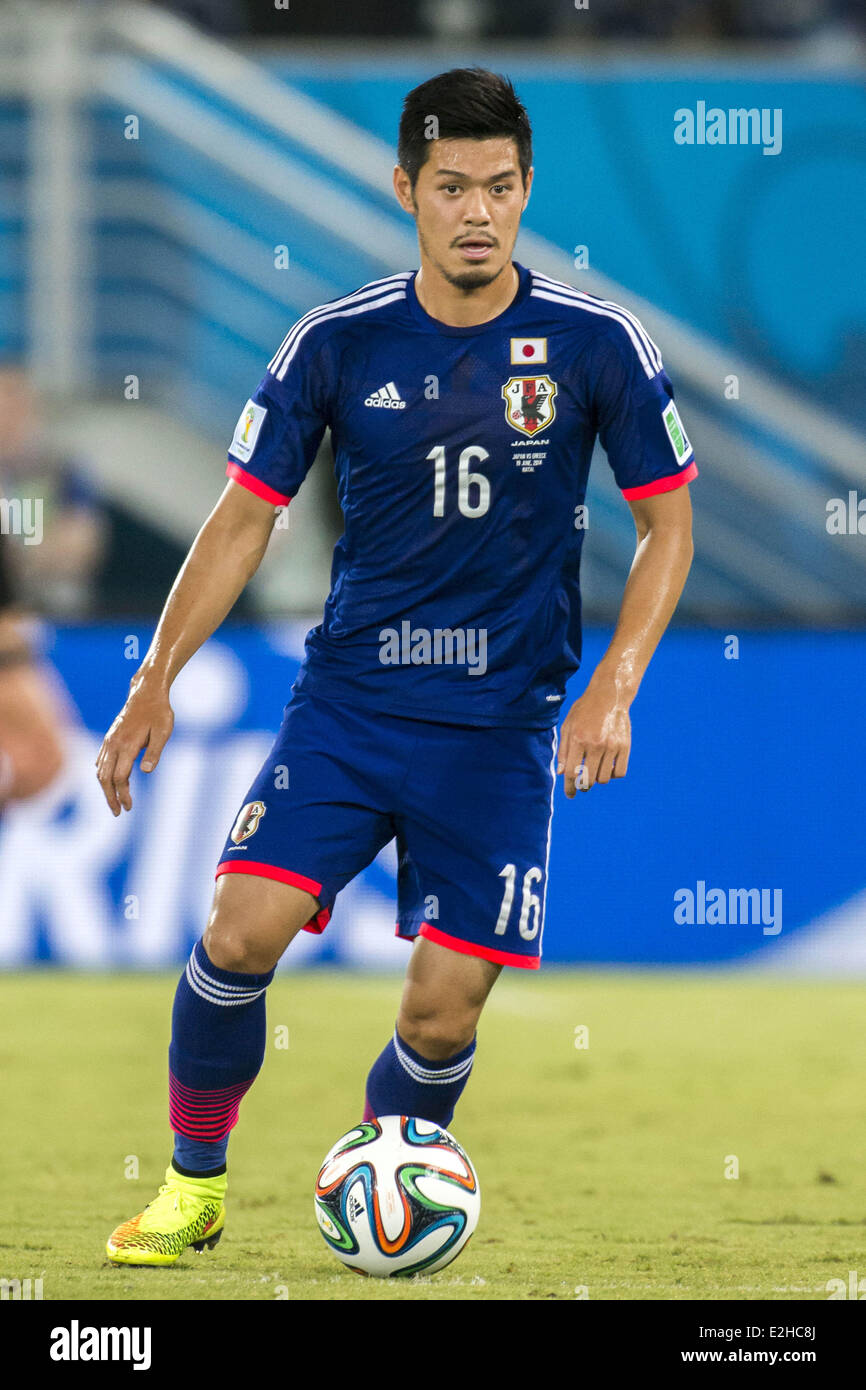 Yamaguchi (JPN), 19 de junio de 2014 - Fútbol / Soccer : Mundial de la FIFA Brasil 2014 grupo C partido entre Japón 0-0 a en el Estadio