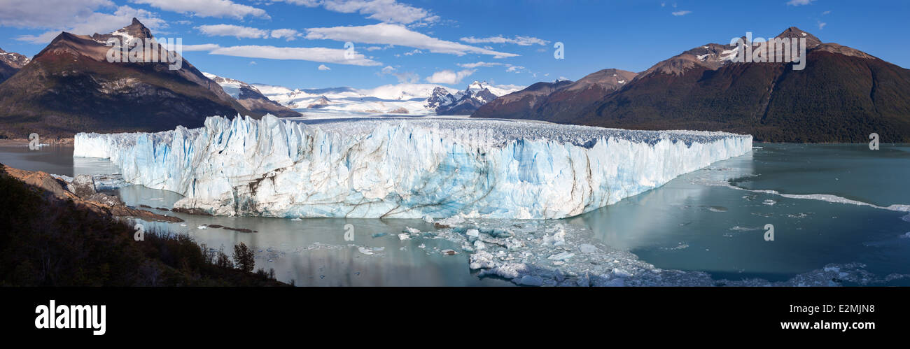 Glaciar Perito Moreno, Patagonia Argentina Foto de stock