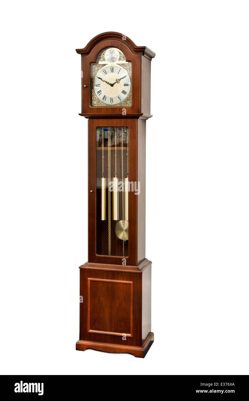 Reproducción 'Tempus Fugit' (el tiempo vuela) Abuelo / longcase reloj  Hermle Fotografía de stock - Alamy