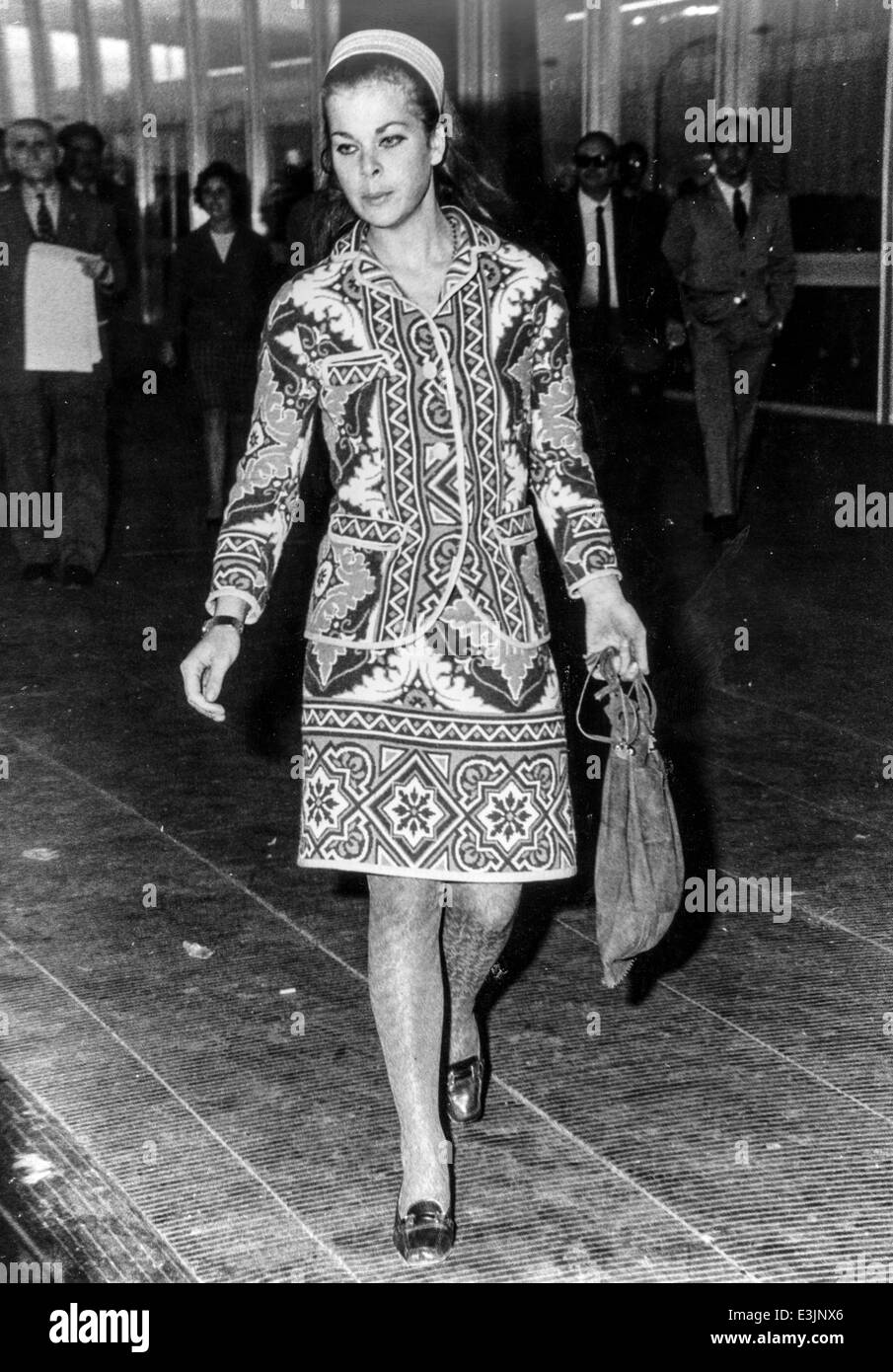 La princesa María Beatriz de Saboya,1967 Foto de stock