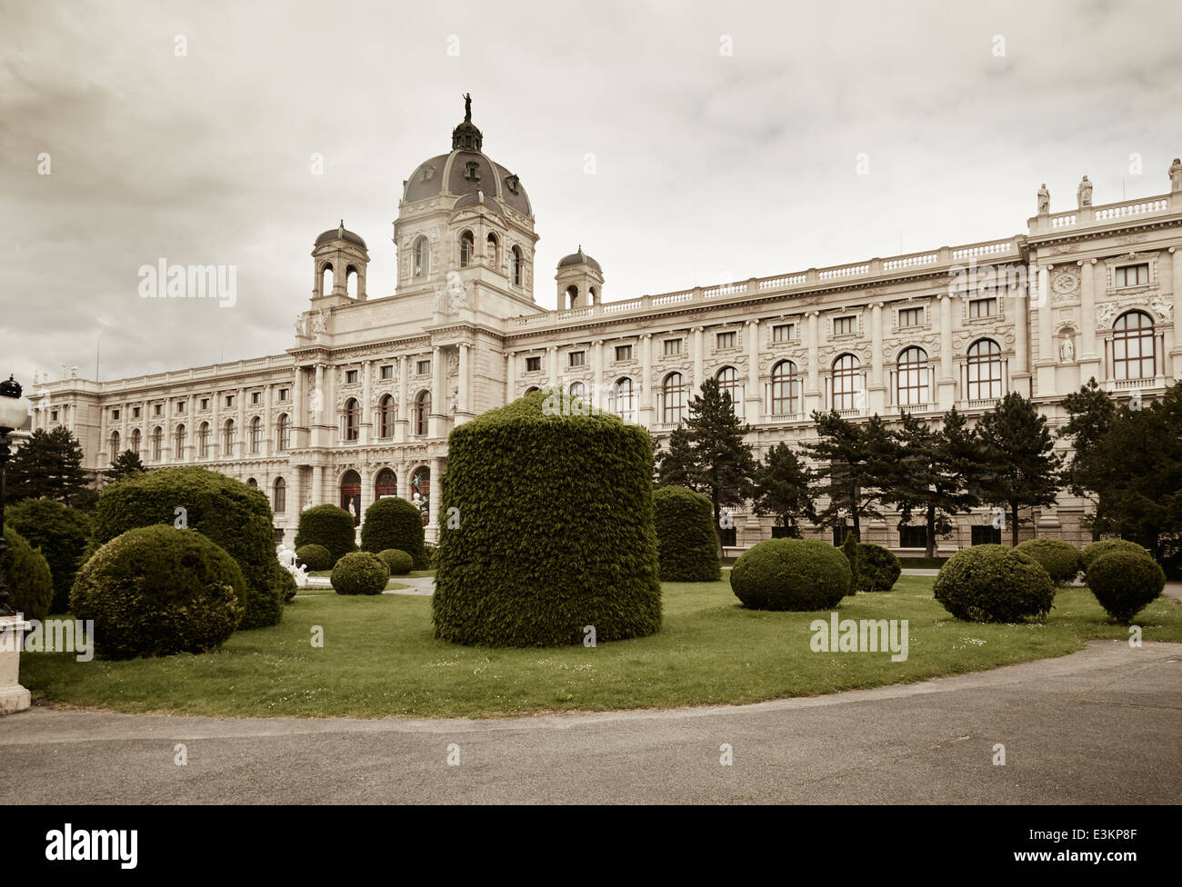 Kunsthistorisches Museum Wien (museo de historia del arte) de Viena Foto de stock