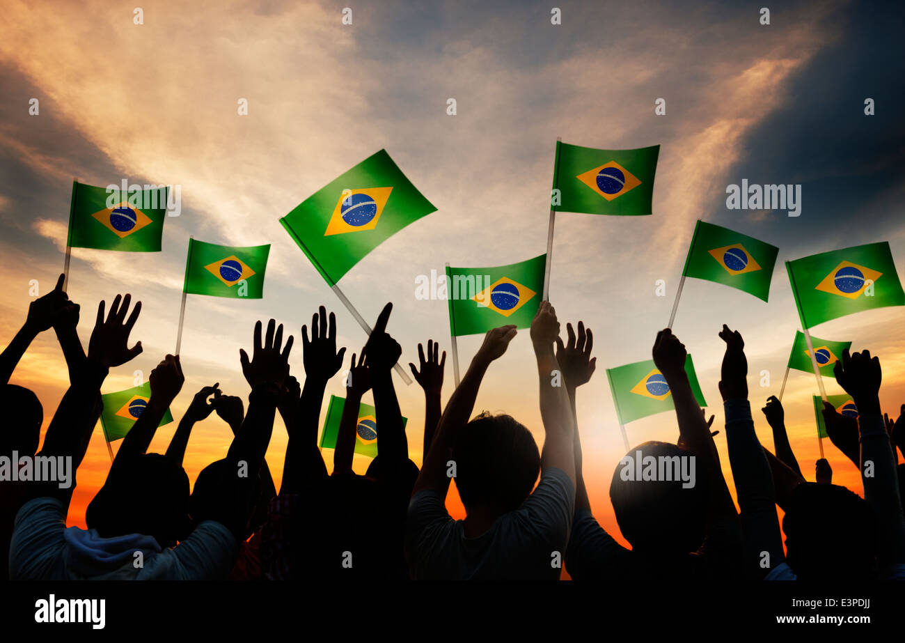 Bandera de Brasil: fotografía de stock © surangastock #37238347