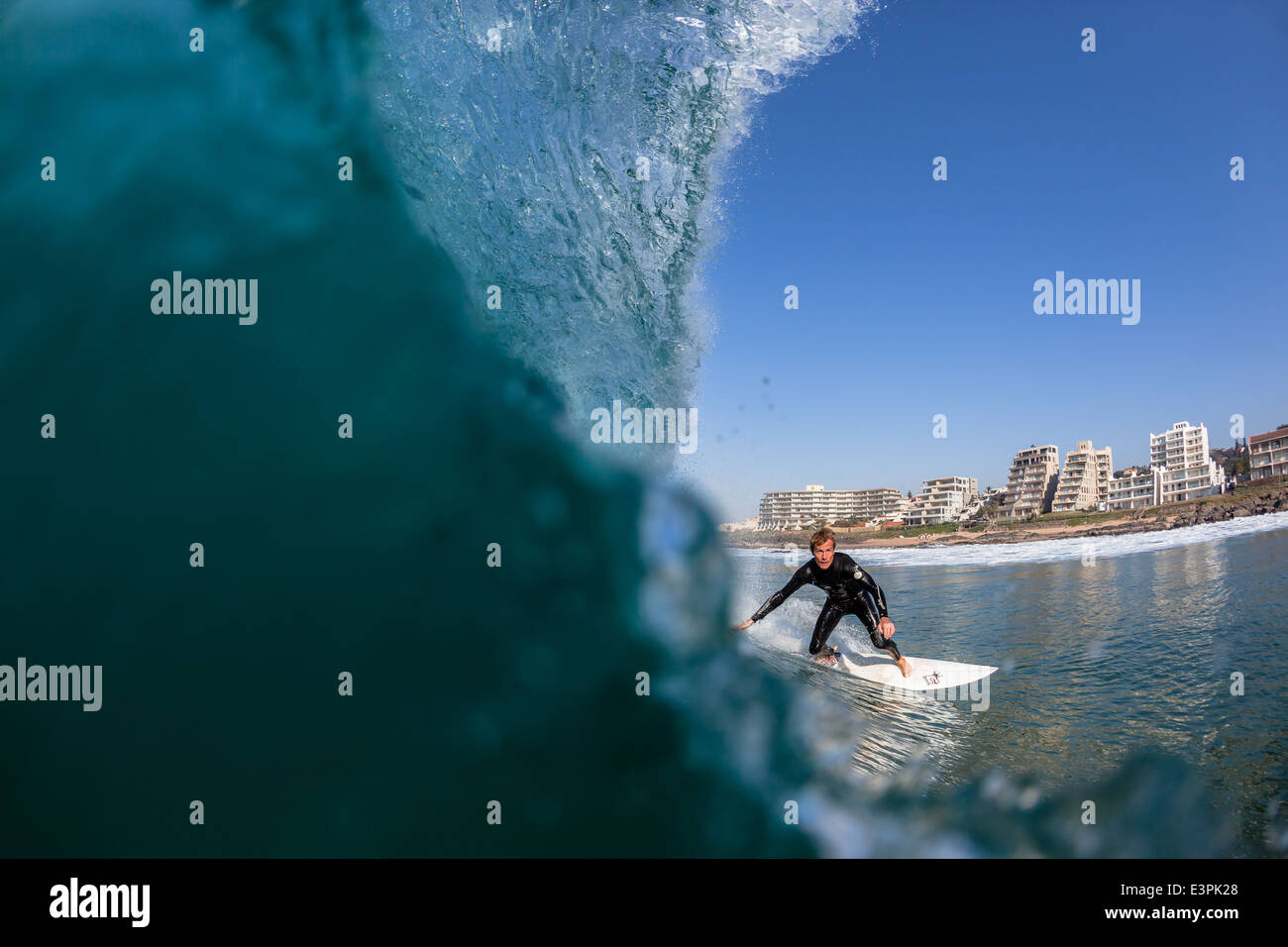 Ola de surf Foto de stock