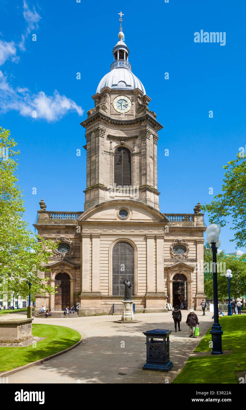 Catedral de St Philips Birmingham, Birmingham, West Midlands, Inglaterra, Reino Unido, GB, EU, Europa Foto de stock