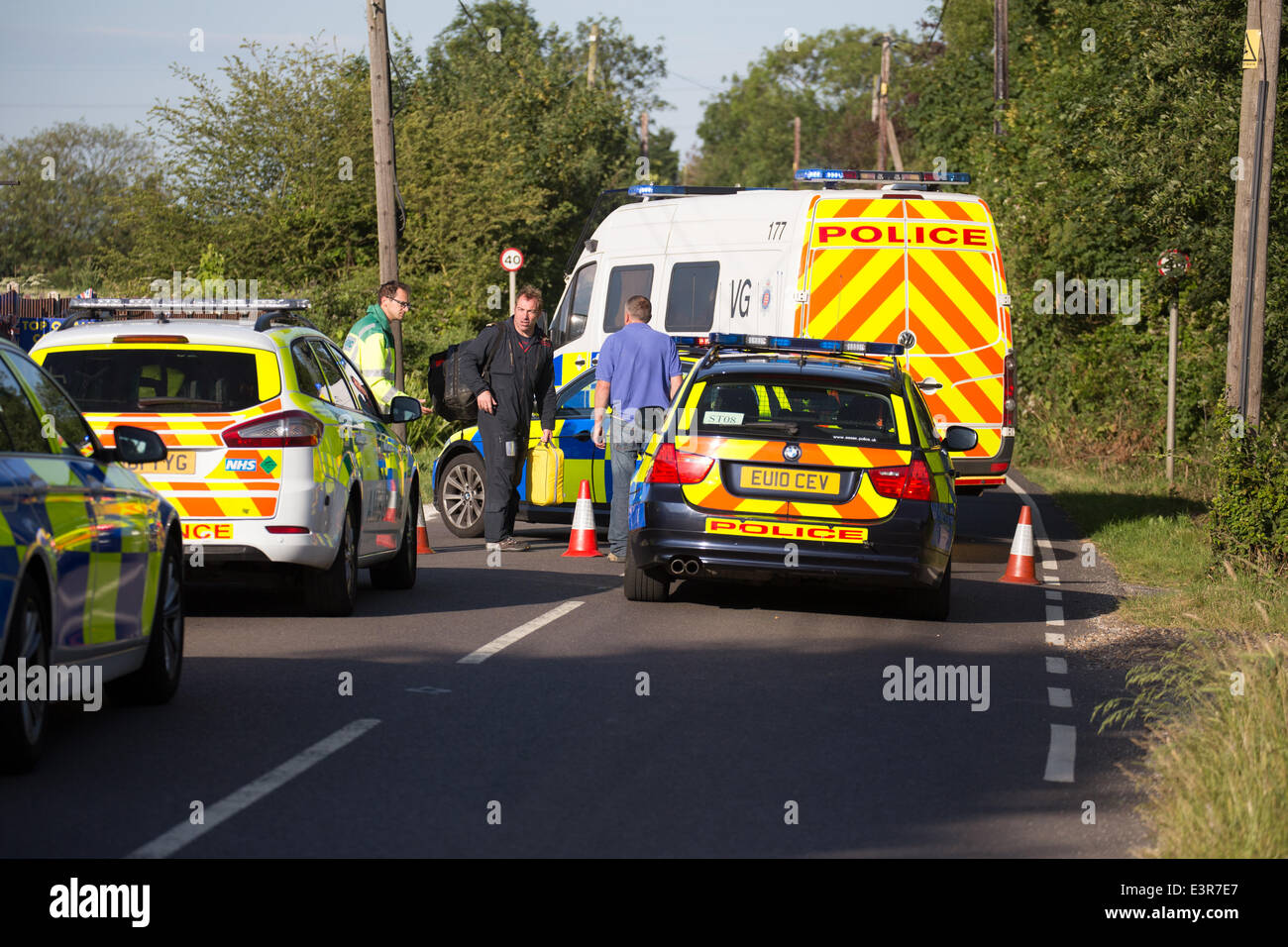 Rochford, Essex, Reino Unido. 27 de junio de 2014. Mujer de 29 años es