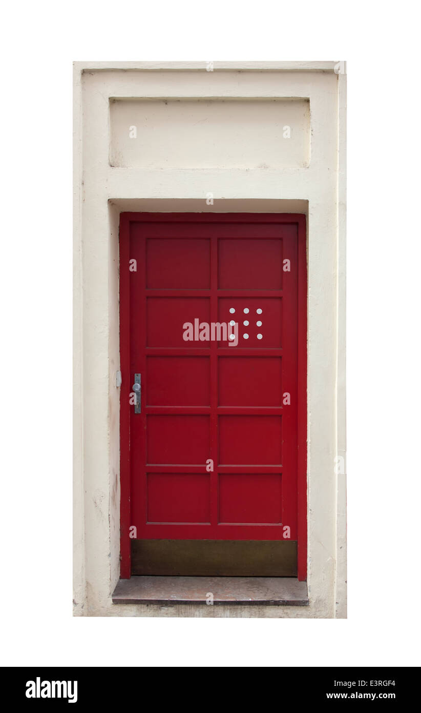 Imagen de la puerta de entrada - antigua puerta Foto de stock