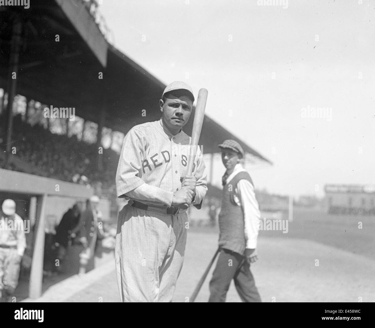 Babe Ruth, jugador de béisbol estadounidense Babe Ruth Foto de stock