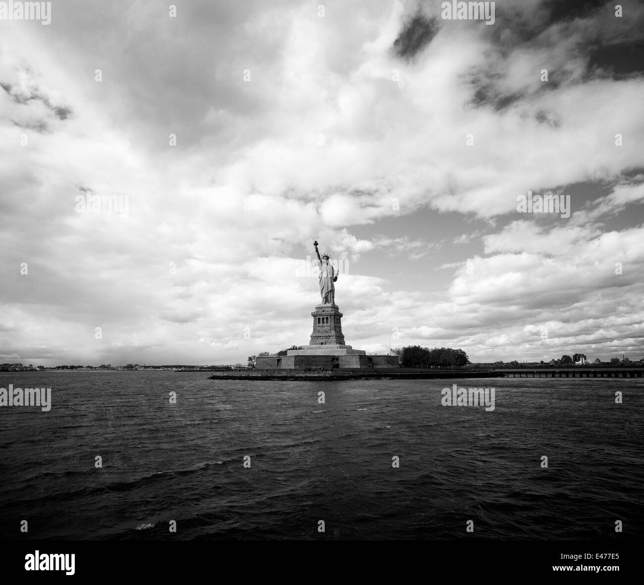 Estatua de Liberty Island, Nueva York, NY ESTADOS UNIDOS Foto de stock