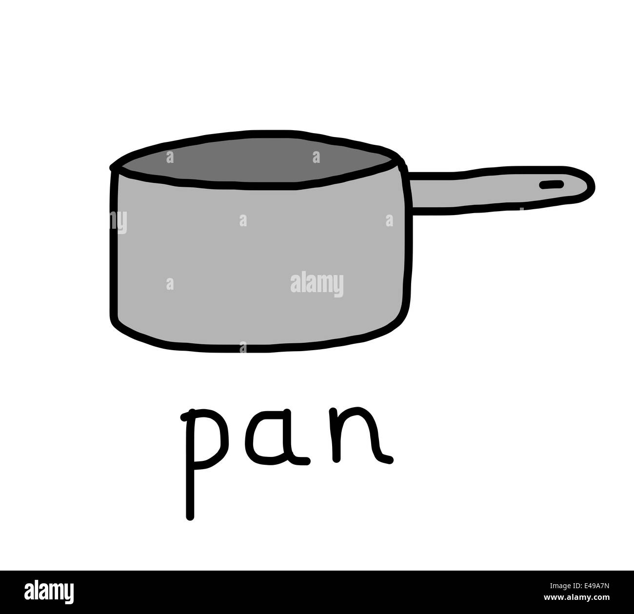 Ilustración de alfabeto palabras pan Fotografía de stock Alamy