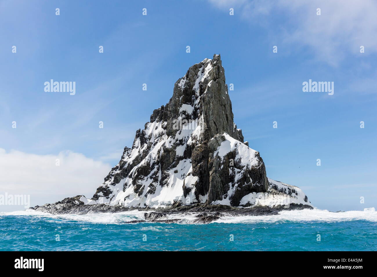 Punto Salvaje, la Isla Elefante, Islas Shetland del Sur, Antártida, las regiones polares Foto de stock