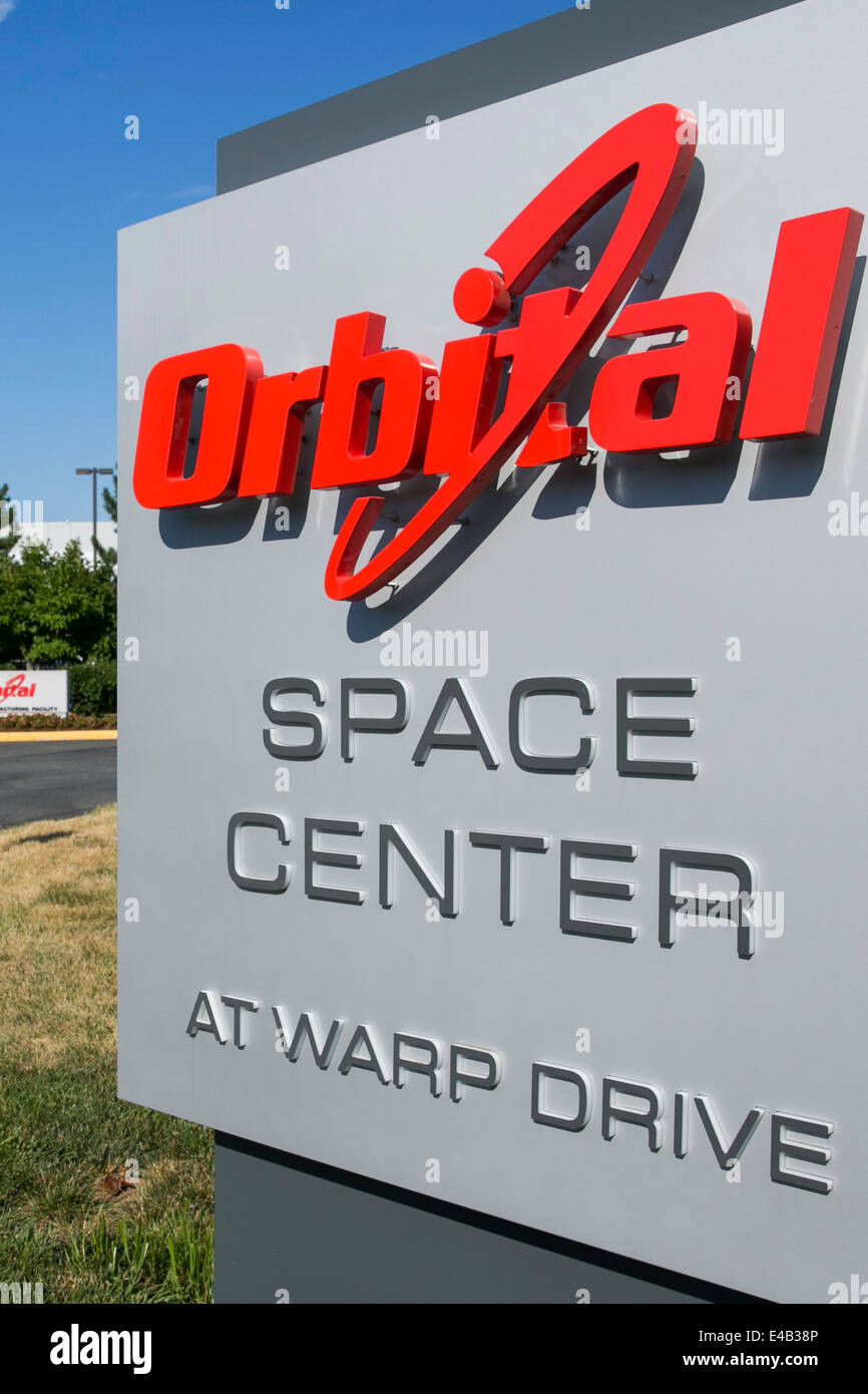 La sede de la Orbital Sciences Corporation. Foto de stock