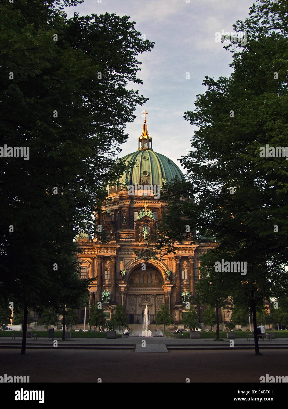 La Catedral de Berlín ALEMANIA Foto de stock