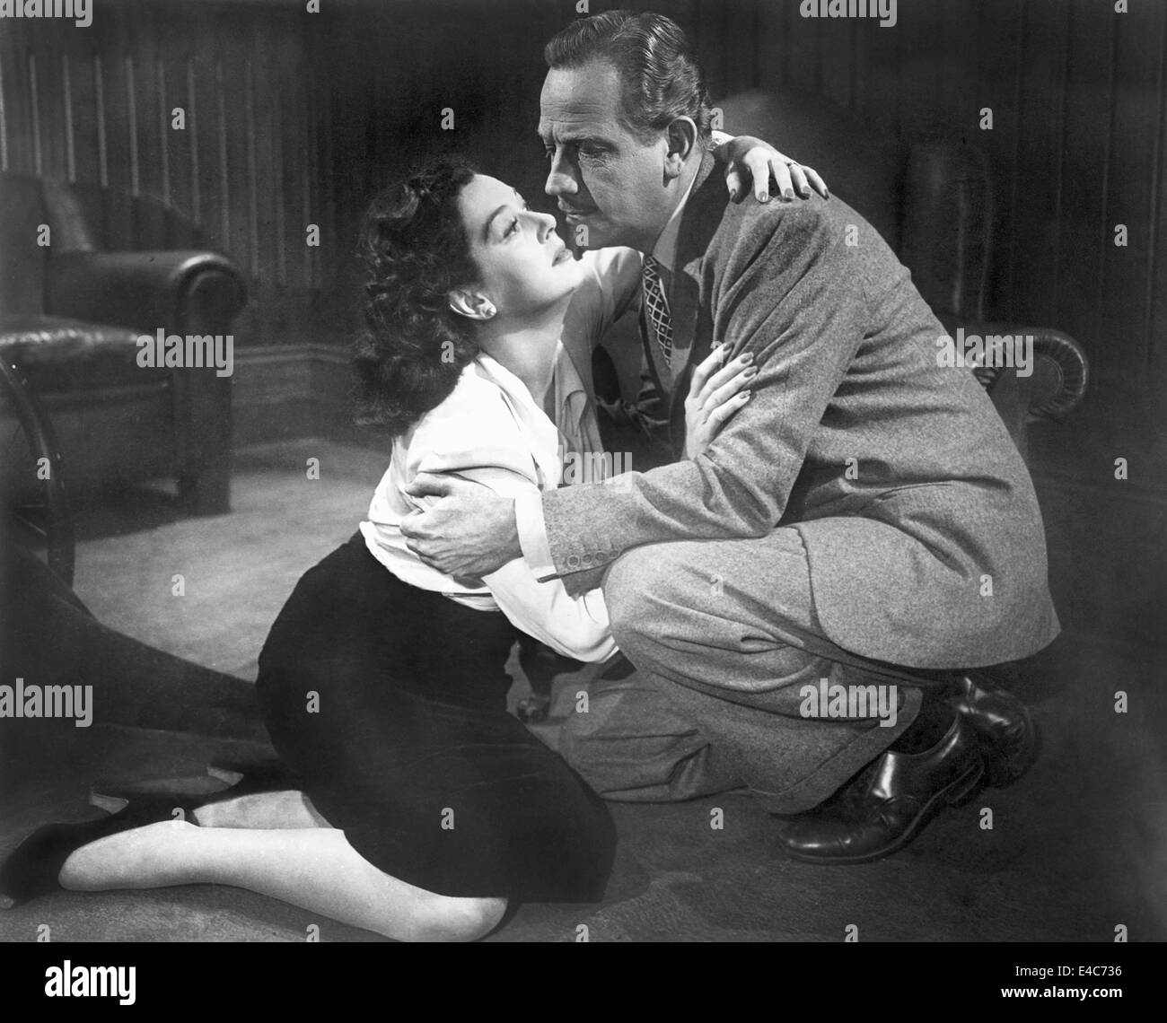Rosalind Russell, Melvyn Douglas, de la película, "la culpabilidad de Janet Ames, 1947 Foto de stock