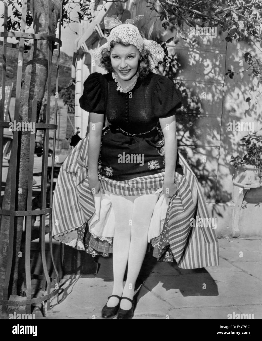 Martha Raye, de la película "Never say die" de 1939. Foto de stock