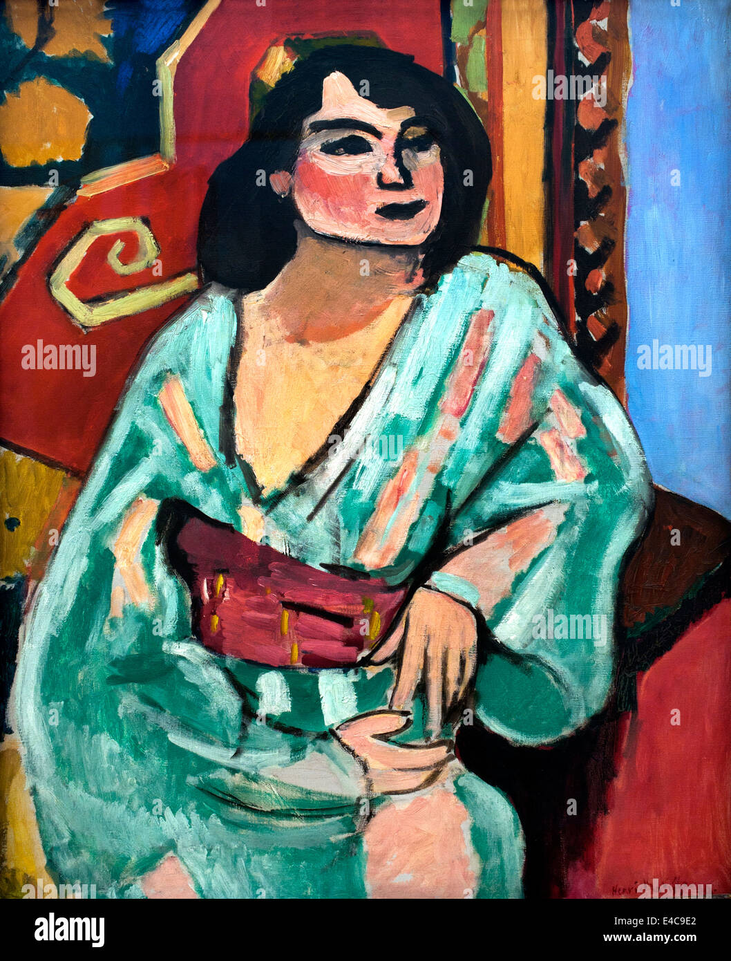 L Algérienne - La argelina de 1909 Francia pintor francés Henri Matisse  Fotografía de stock - Alamy