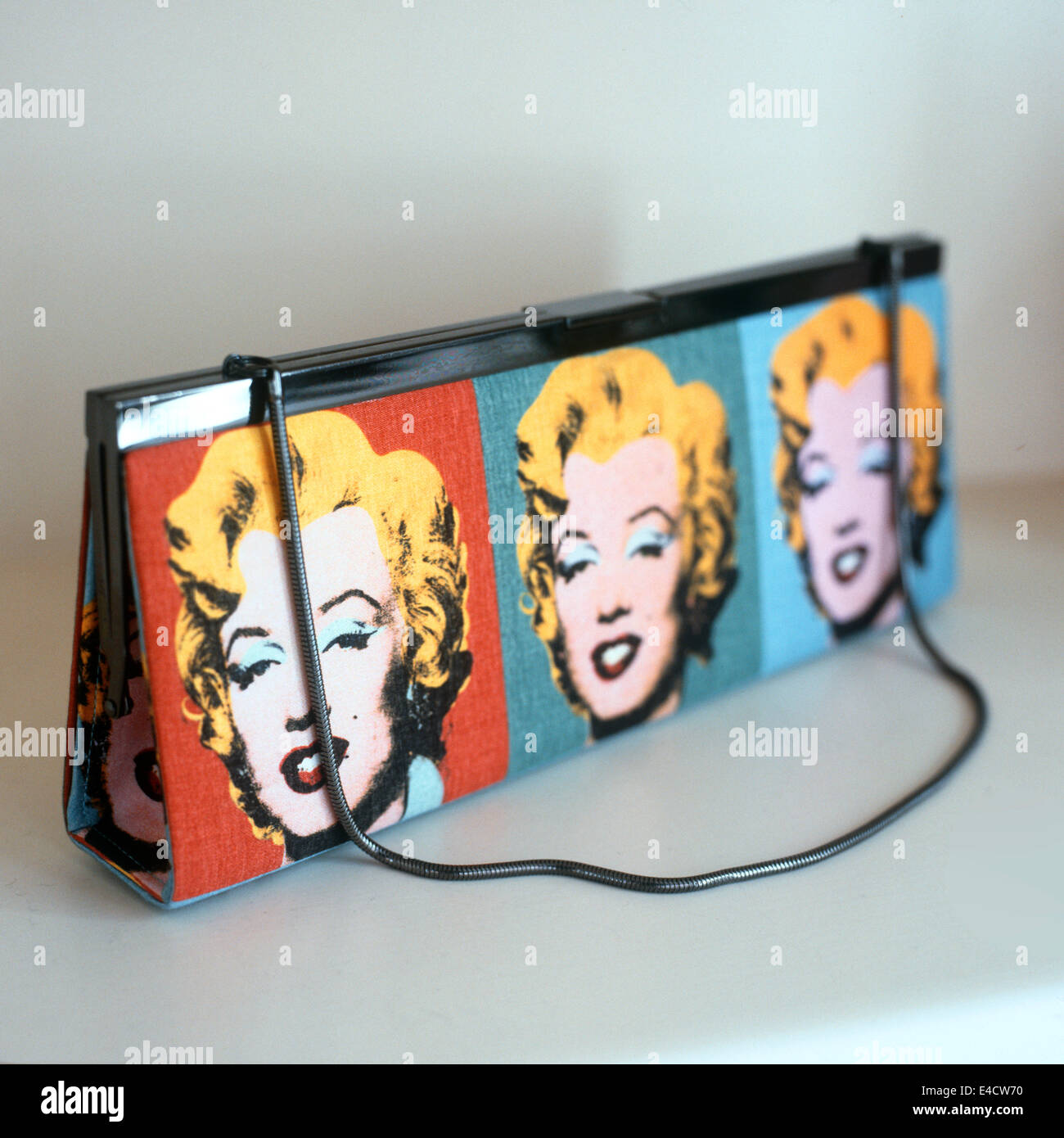 Warhol Marilyn imprimir bolso / cartera Foto de stock
