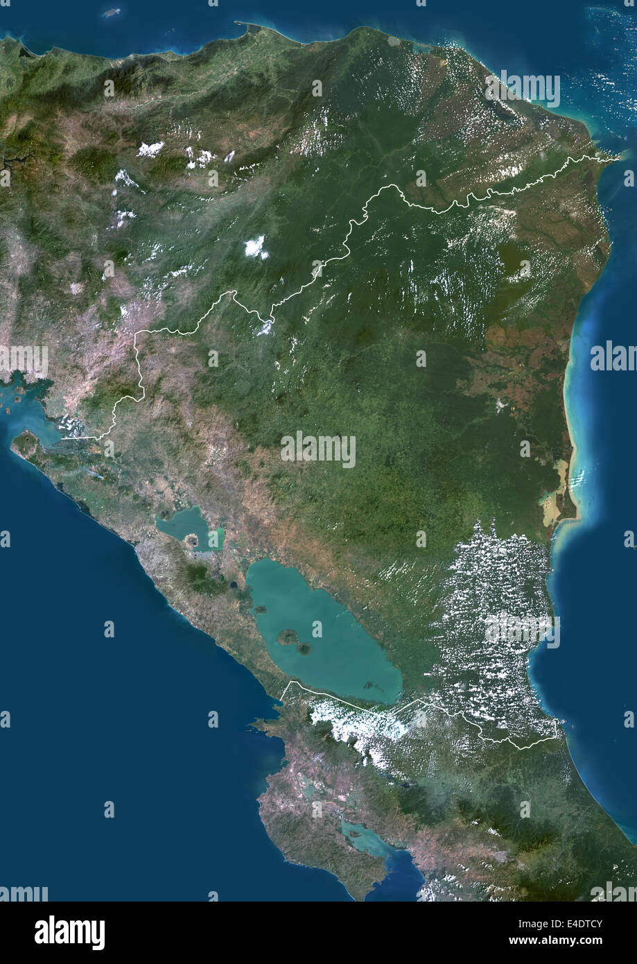 Mapa geografico de nicaragua fotografías e imágenes de alta resolución -  Alamy