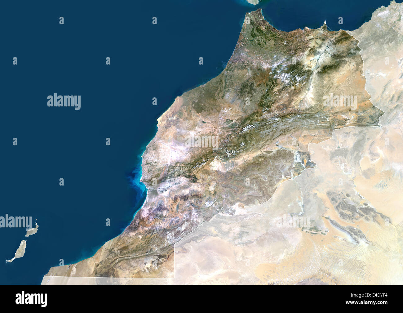 mapa de marruecos por satélite Marruecos Imagen De Satelite En Color Verdadero Con Mascara Y Frontera Marruecos True Color Imagen Satelital De Marruecos Con Mascara Y Frontera Fotografia De Stock Alamy mapa de marruecos por satélite